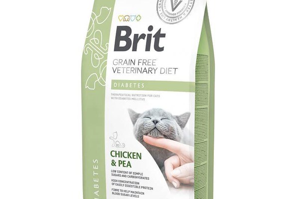 Brit Grain Free Veterinary Diets Cat Diabetes, 2 kg