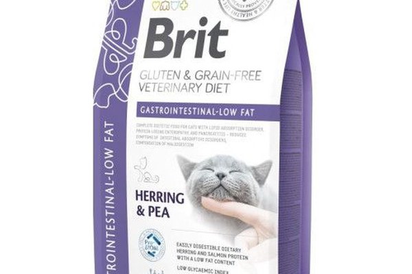 Brit Grain Free Veterinary Diets Cat Gastrointestinal Low Fat, 5 kg