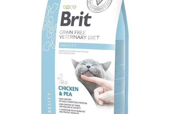 Brit Grain Free Veterinary Diets Cat Obesity, 2 kg