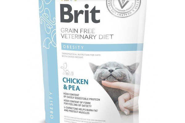 Brit Grain Free Veterinary Diets Cat Obesity, 400 g
