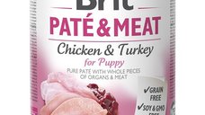 Brit Pate and Meat Puppy 800 g - Hrana umeda pentru catei