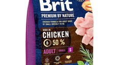 Brit Premium by Nature Adult S, 3 kg