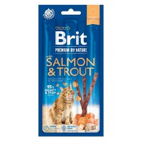 Brit Premium By Nature Cat Sticks With Salmon and Trout, 3 sticks - 1