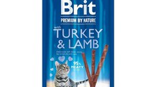 Brit Premium By Nature Cat Sticks With Turkey and Lamb, 3 sticks