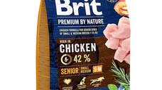 Brit Premium by Nature Senior S plus M, 3 kg