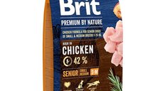 Brit Premium by Nature Senior S plus M, 8 kg - Hrana pentru caini seniori