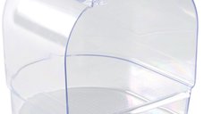 Cadita Plastic Acoperita Transparenta 13x12x13 cm 5402