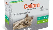 Calibra Cat Pouch Premium Adult Sterilized Multipack, 12 x 100 g