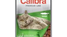 Calibra Cat Pouch Premium Adult Sterilized Salmon, 100 g