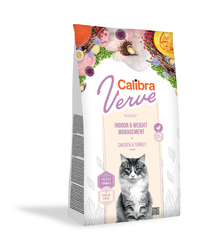 Calibra Cat Verve Grain Free Indoor & Weight, Chicken, 750 g - 1