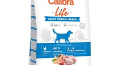 Calibra Dog Life Adult Medium Breed Chicken, 2.5 kg