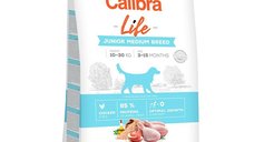 Calibra Dog Life Junior Medium Breed Chicken, 12 kg