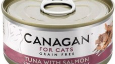 Canagan Cat, Ton si Somon, 75 g