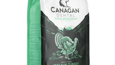 Canagan Dog Grain Free Dental pentru Rase Mici, Curcan, 2 kg