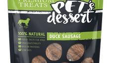 Carnati din Rata pentru Caini Pet's Dessert, 80 g