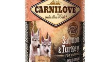 Carnilove Dog Wild Meat Salmon & Turkey For Puppies, 400 g