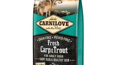 Carnilove Fresh Carp & Trout, Healthy Skin For Adult Dogs, 12 kg