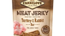 Carnilove Jerky Turkey and Rabbit Bar, 100 g