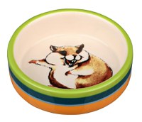 Castron Ceramica Hamster 80 ml/8 cm 60801 - 1