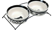 Castron Ceramica Set 2 buc In Suport 1.6 l/20 cm 24642