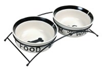 Castron Ceramica Set 2 buc In Suport 1.6 l/20 cm 24642 - 1