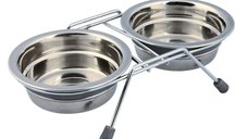 Castron Inox Dublu 2x0.25 l/11 cm cu Suport 25230