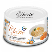 Cherie Adult Urinary Cat Pui in Sos de Dovleac, 80 g - 1