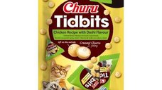 Churu Cat Tidbits, Recompense Pisici, Pui si Dashi, 12 g x 3 buc