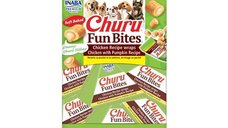 Churu Dog Fun Bites, Recompense Caini, Pui & Dovleac, 12 g x 8 buc (96 g)