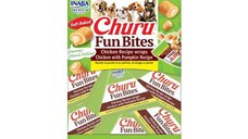 Churu Dog Fun Bites, Recompense Caini, Pui & Dovleac, 12 g x 8 buc (96 g)