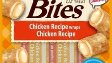 Churu Inaba Bites Recompense pentru Pisici cu Pui, 10 g x 3 buc