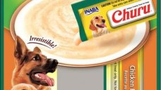Churu Inaba Recompense Cremoase cu Pui pentru Caini, 14 g x 4 bucati