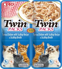 Ciao Cat Twin Reteta de Ton si Pui in Supa de Scoici, 80 g - 1