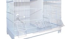 Colivie Pasari 501 Alba, 38.7x26x34 cm