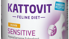 Conserva Kattovit Sensitive, Pui, 185 g