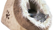Cos Minou Blanita 35x26x41 cm Bej/Maro 36281