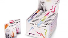 Croseta silicon extras capuse, O'Tom Tick Twister Silicon, set 2 buc