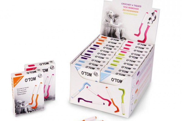 Croseta silicon extras capuse, O'Tom Tick Twister Silicon, set 2 buc