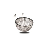 Cuib metalic mic, pentru pasari, Flamingo, 9 cm - 1