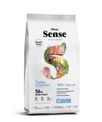 Dibaq Grain Free Sense Turkey & Salmon, Puppy, 2 kg - 1