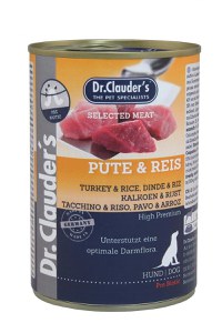 Dr. Clauder’s Dog Selected Meat Curcan & Orez, 400 g - 1