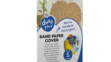 DuvoPlus Hartie Abraziva pentru Colivie - 8 Bucati, Dimensiune 21x35 cm