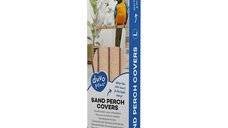 DuvoPlus Invelis Abraziv cu Nisip pentru Bete Colivie, 25x2x2 cm, 3 buc