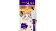 Feliway Happy Snack cu Pui, 6 buc x 15 g