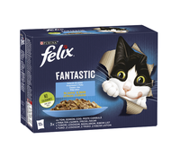 Felix Fantastic Ton, Somon, Cod, Pește Cambulă în Aspic 12x85g - 1