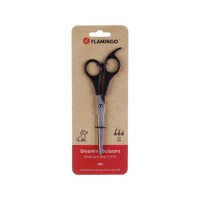 Flamingo Foarfeca Dreapta Cosmetica pentru Caini, 17 cm - 1