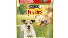 Friskies Adult cu Vita si Cartofi in Sos, 85 g