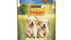 Friskies Junior cu Pui si Morcovi in Sos, 85 g