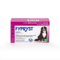 Fypryst Caine XL 402 mg, antiparazitar extern caini talie mare (40 - 60 kg), 3 pipete - 1