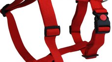 Ham Caini 3x Ajustabil Nylon Rosu Click 15 mm x 30-50 cm